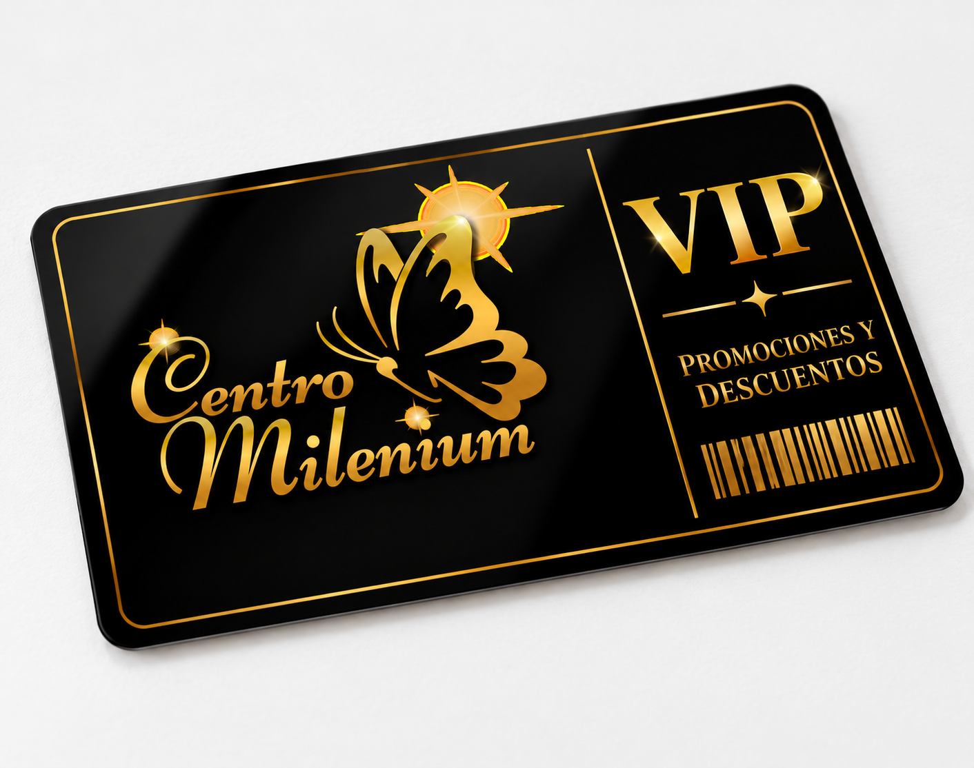 Tarjeta Fidelización VIP Centro Milenium